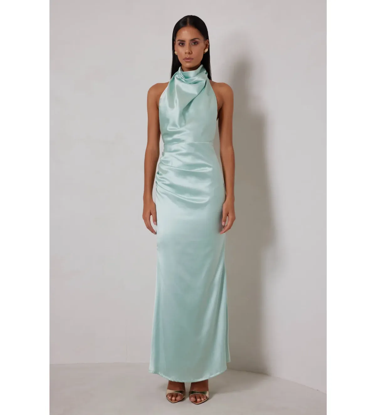 Elle Zeitoune Yvette Maxi Dress Spearmint Size 10 - Image 1