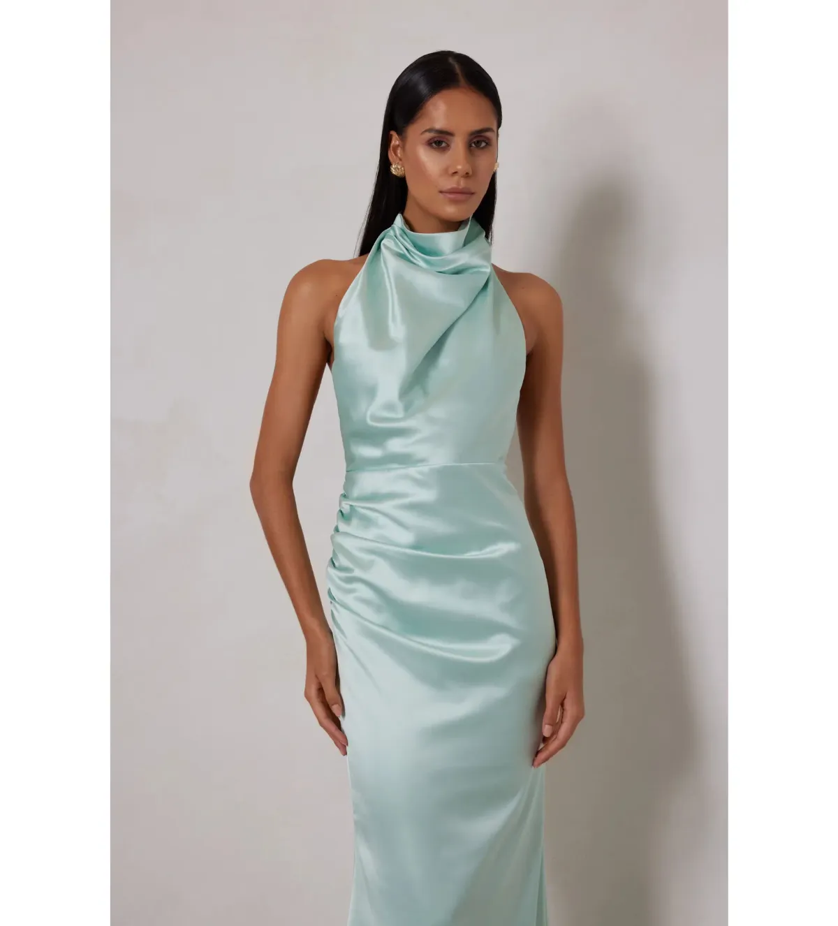 Elle Zeitoune Yvette Maxi Dress Spearmint Size 10 - Image 2