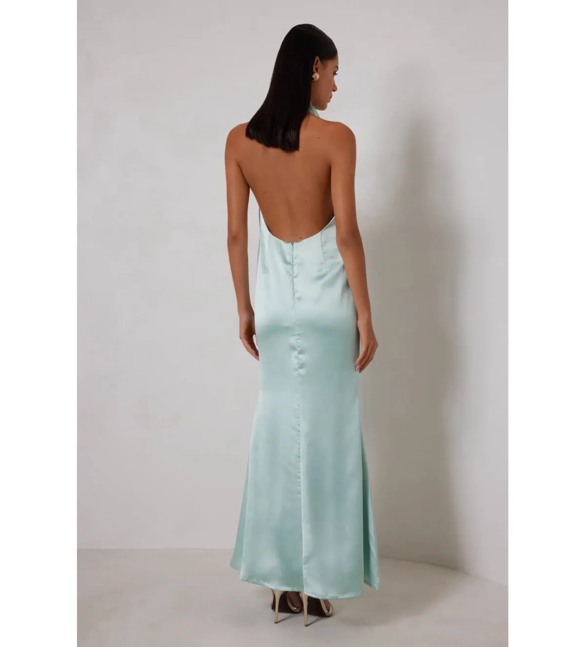 Elle Zeitoune Yvette Maxi Dress Spearmint Size 10 - Image 5