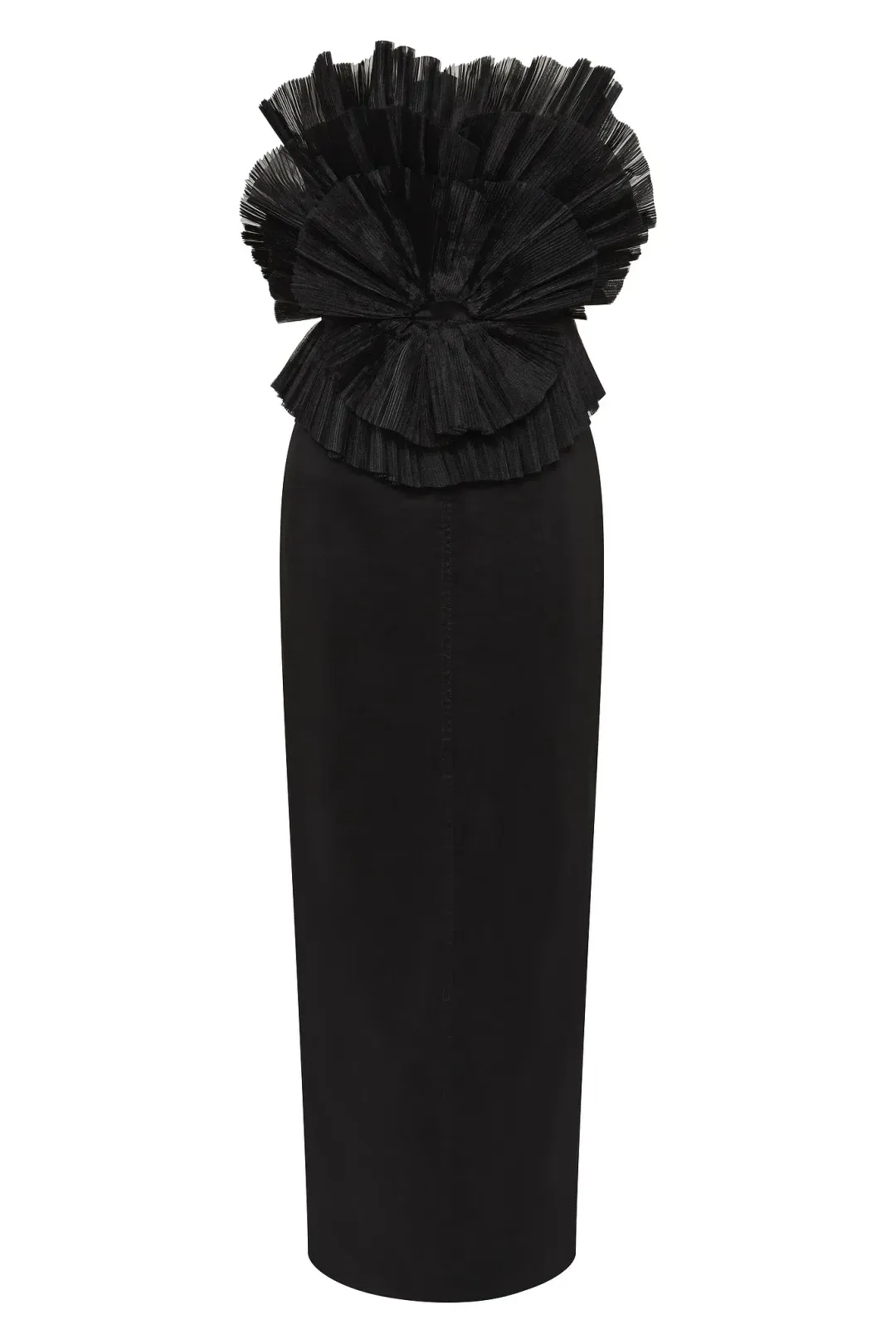 Aje Kira Midi Dress Black Size AU 10 for rent on The Volte - main image