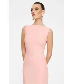 Effie Kats Verona Maxi Gown in Blush Size XS / AU 6 for rent on The Volte - image 2