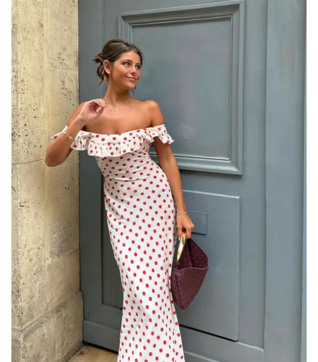Realisation Par Claudia Maxi Dress Super Dot Size AU 6 for rent on The Volte - main image
