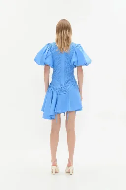 Aje Wisteria Mini Dress Blue Size 10 for rent on The Volte - image 5