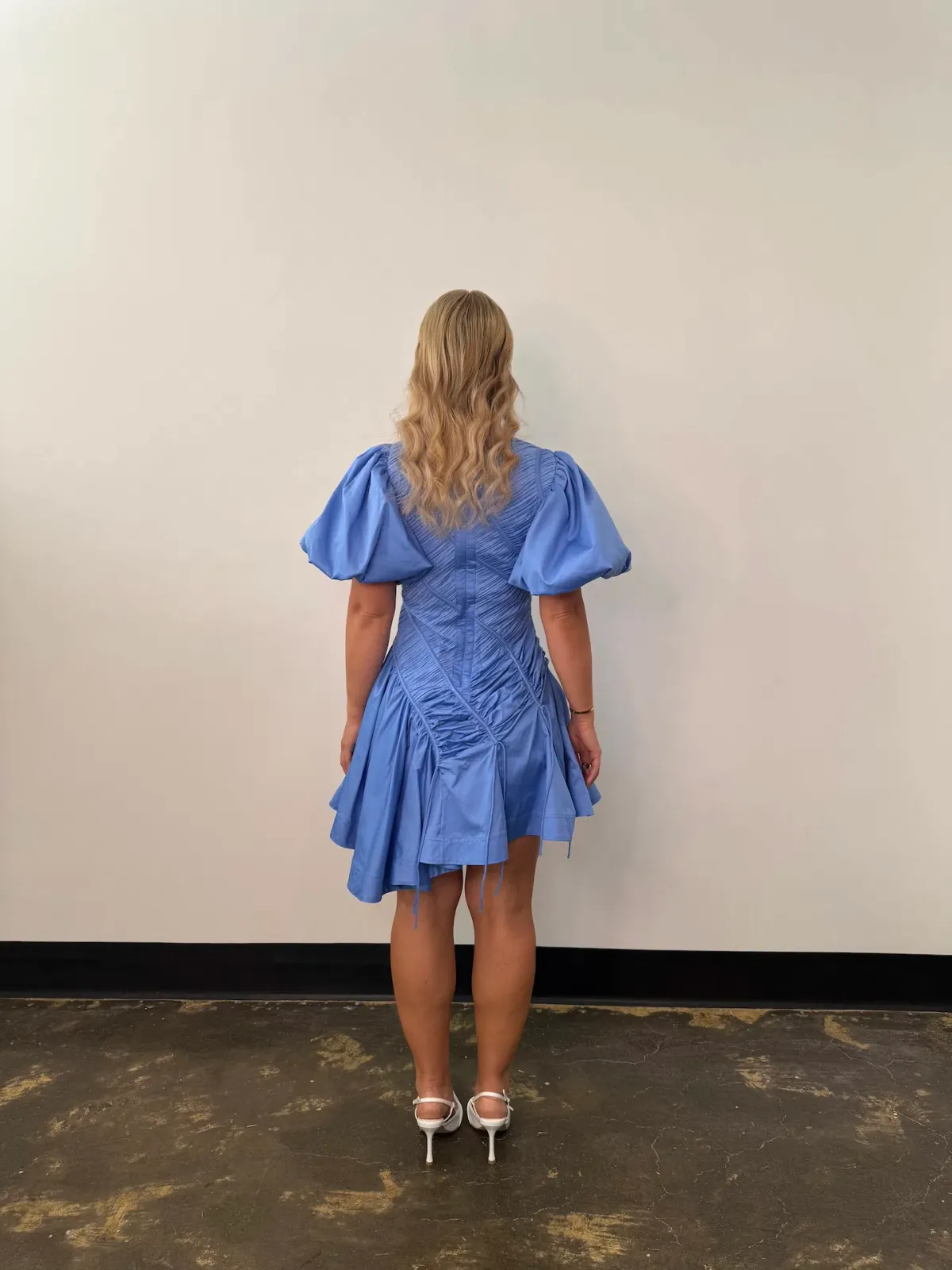 Aje Wisteria Mini Dress Blue Size 10 - Image 2