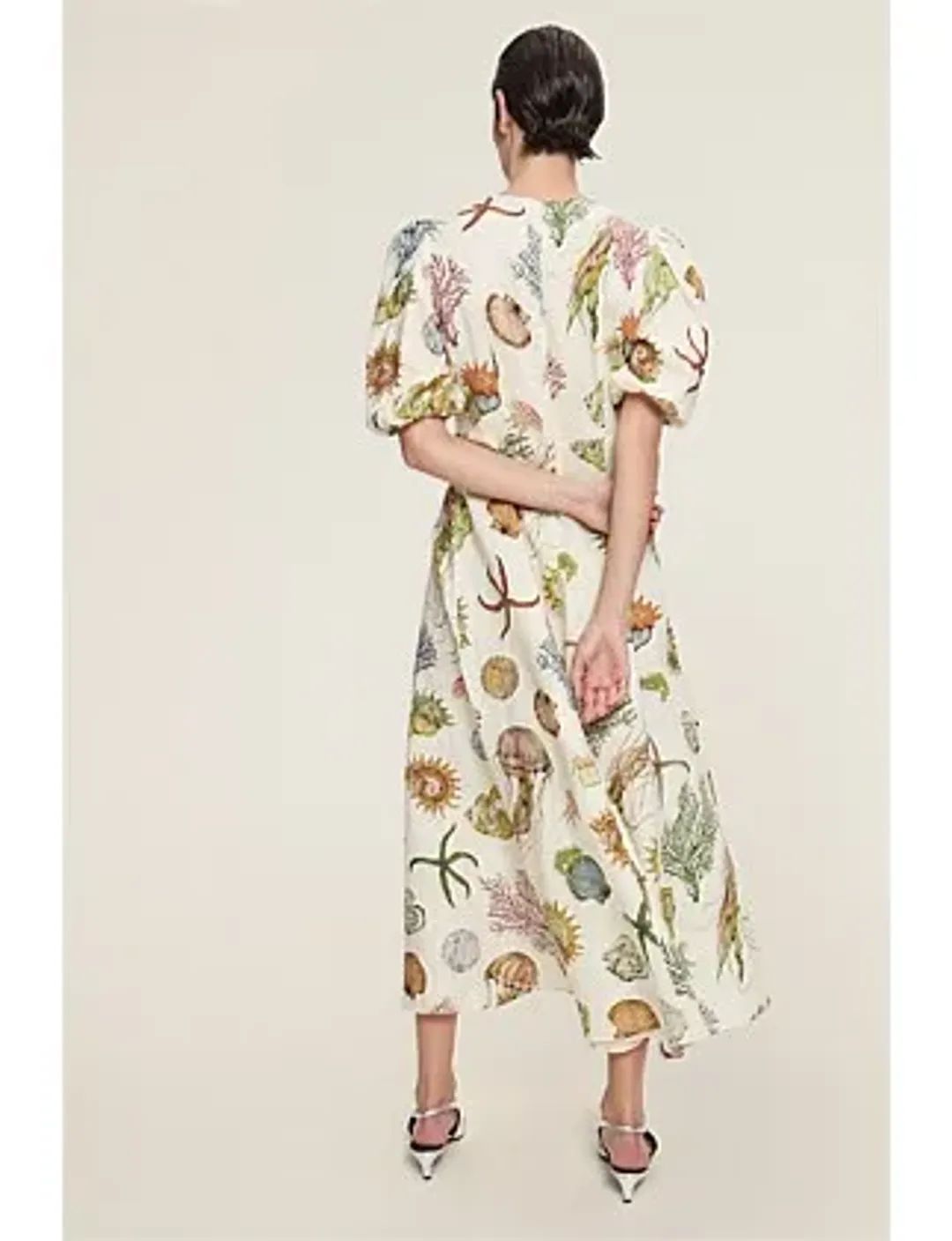 Alemais Sea Midi Dress Size 8 for rent on The Volte - main image