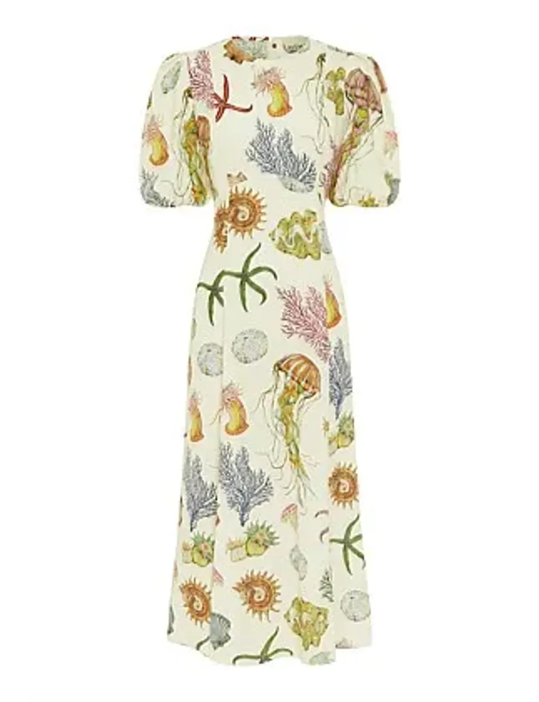 Alemais Sea Midi Dress Size 8 for rent on The Volte - main image