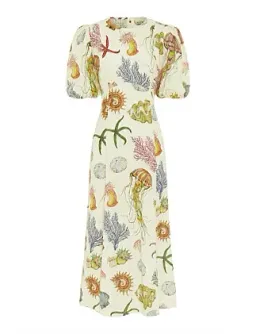 Alemais Sea Midi Dress Size 8 for rent on The Volte - image 5