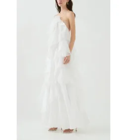 Aje Pandorea Maxi Dress in Ivory Size XXL / AU 16 for rent on The Volte - image 2