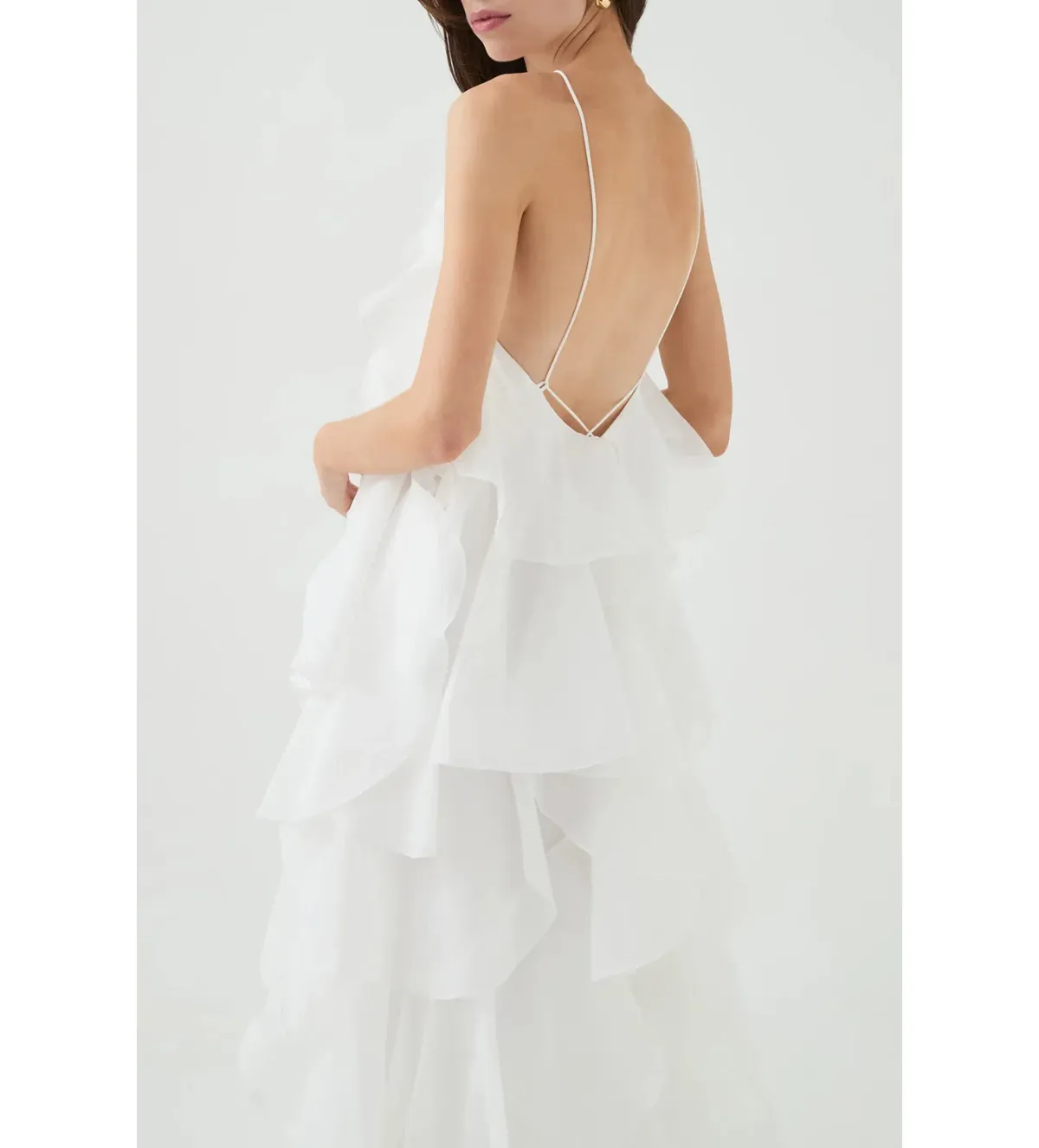 Aje Pandorea Maxi Dress in Ivory Size XXL / AU 16 - Image 5