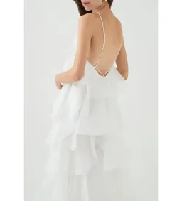 Aje Pandorea Maxi Dress in Ivory Size XXL / AU 16 for rent on The Volte - image 5