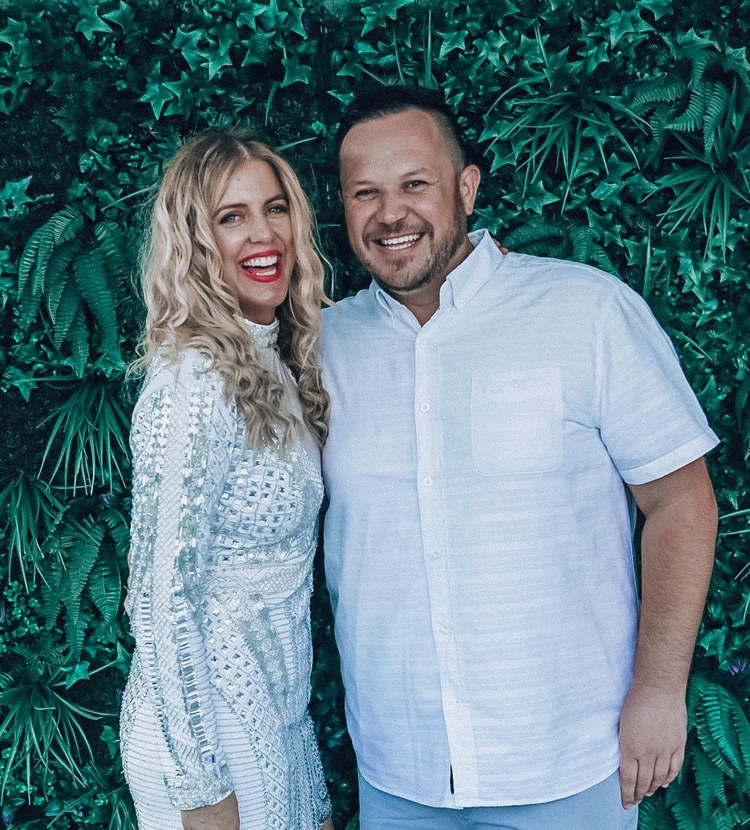 White cocktail designer dress from Dubai size 12 for rent on The Volte - main image