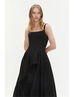 Aje Alani Gown Maxi in Black Size AU 10 for rent on The Volte - image 2