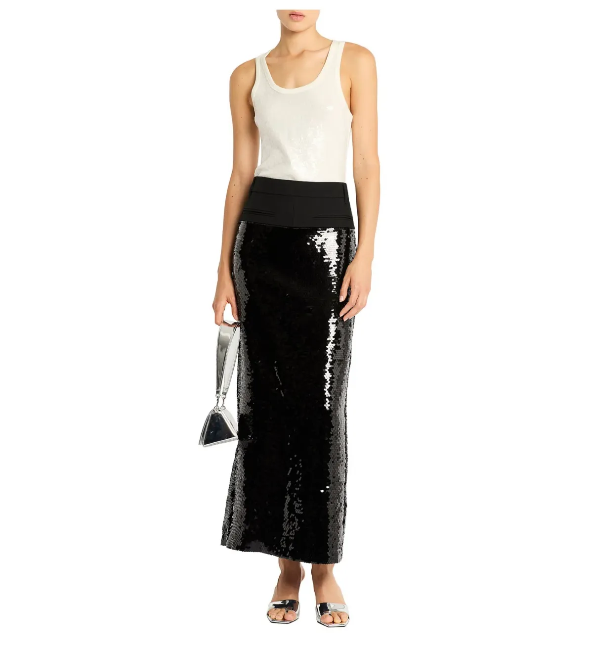 Sass and Bide Deliria Maxi Skirt in Black Size AU 8 - Image 1