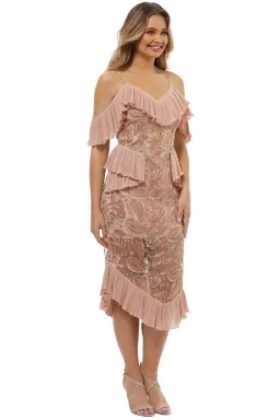 Alice McCall We Could Be Friends Dress Blush Size 10 for rent on The Volte - image 3