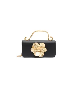 Aje Alessia Flower Clutch Black for rent on The Volte - image 1