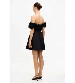 Acler Trusley Mini Dress Black Size 14 for rent on The Volte - image 5