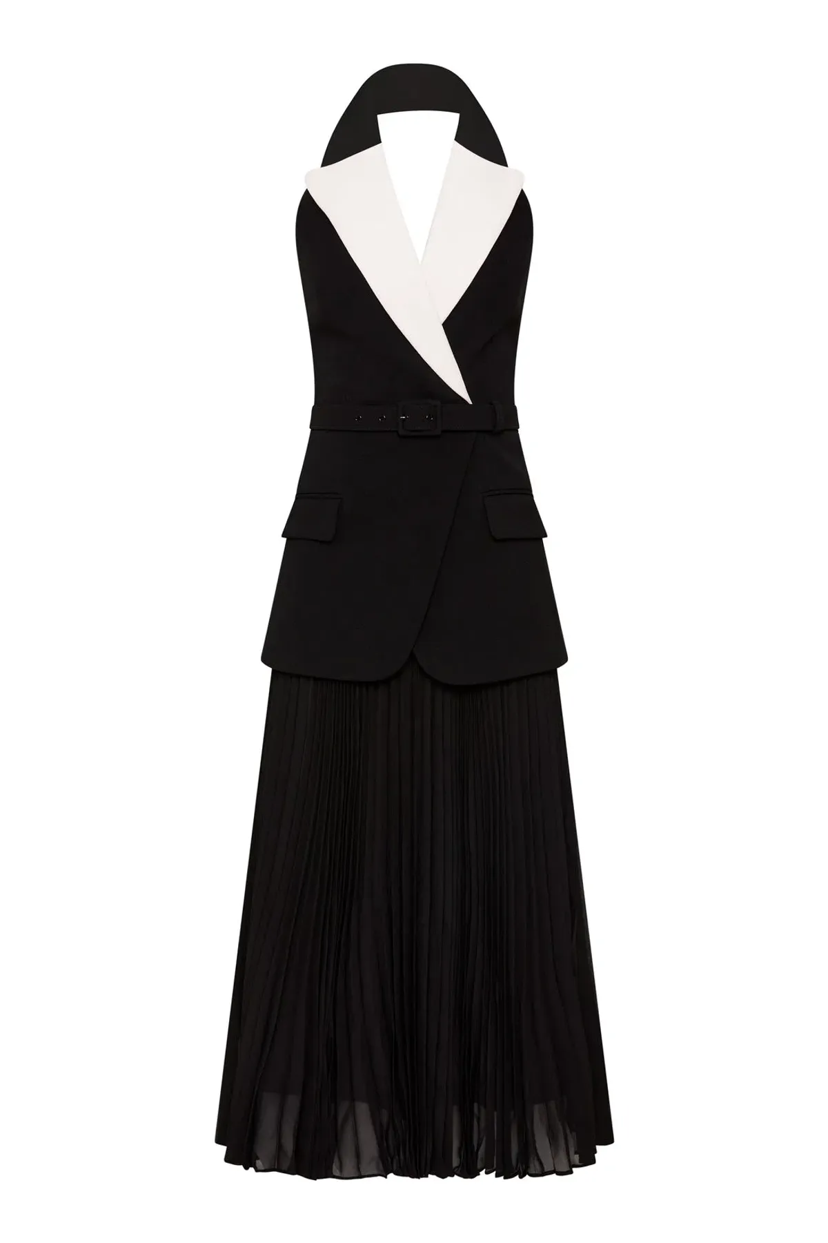 Rebecca Vallance Emma Midi Dress Black Size 10 - Image 4