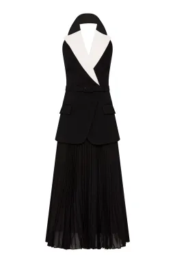 Rebecca Vallance Emma Midi Dress Black Size 10 for rent on The Volte - image 4