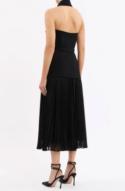 Rebecca Vallance Emma Midi Dress Black Size 10 for rent on The Volte - image 2