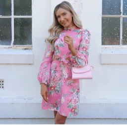 Zimmermann Bellitude Dress Pink Size 0 /Au 8 for rent on The Volte - image 2