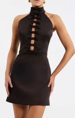 Rebecca Vallance Saskia Bow Mini Chocolate Size AU 6 for rent on The Volte - image 3