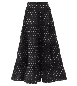 Zimmermann Tiered Plissé Voile Midi Skirt Polka Dot Size 0 AU 8 for rent on The Volte - image 5