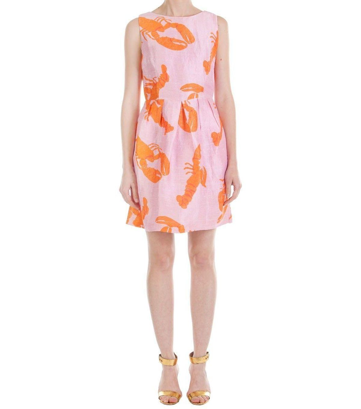 Gorman Lobster Silk Dress size 10 - Image 1