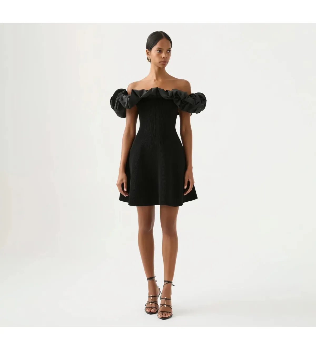 Aje Eldora Mini Dress in Black Size AU 10 - Image 1