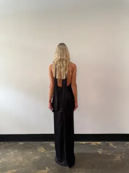 Shona Joy Agnes Halter Neck Maxi Dress Black Size AU 6 for rent on The Volte - image 5