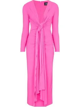 Solace London Lorena Midi Dress Pink Size 8 for rent on The Volte - image 2