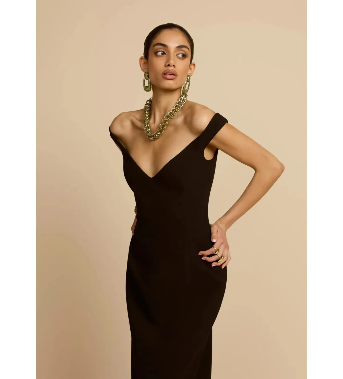 Arcina Ori Ellery Maxi Dress Black Size XS AU 6 - Image 3