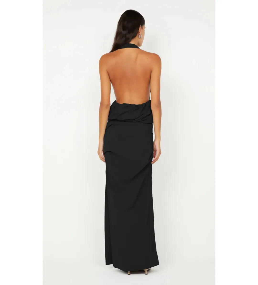 Bec and Bridge Priscilla Bubble Maxi Dress in Black Size S / AU 8 for rent on The Volte - main image