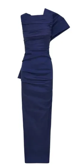 Rachel Gilbert Zora Gown in Stretch Taffeta Size 8 for rent on The Volte - image 6