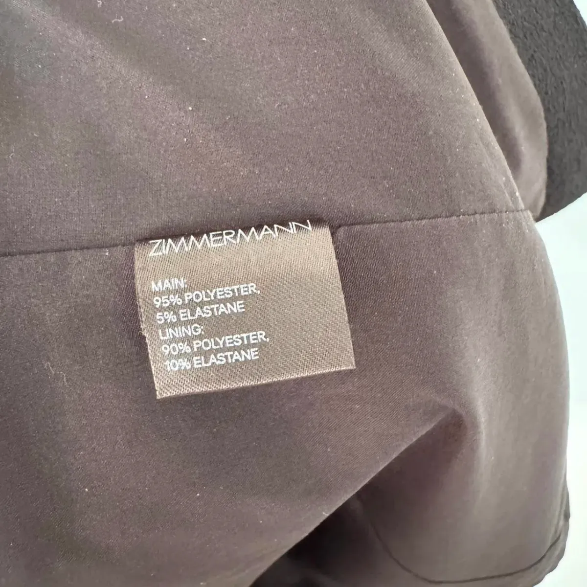 Zimmermann Crepe Harness Midi Dress Black Size AU 10 - Image 4