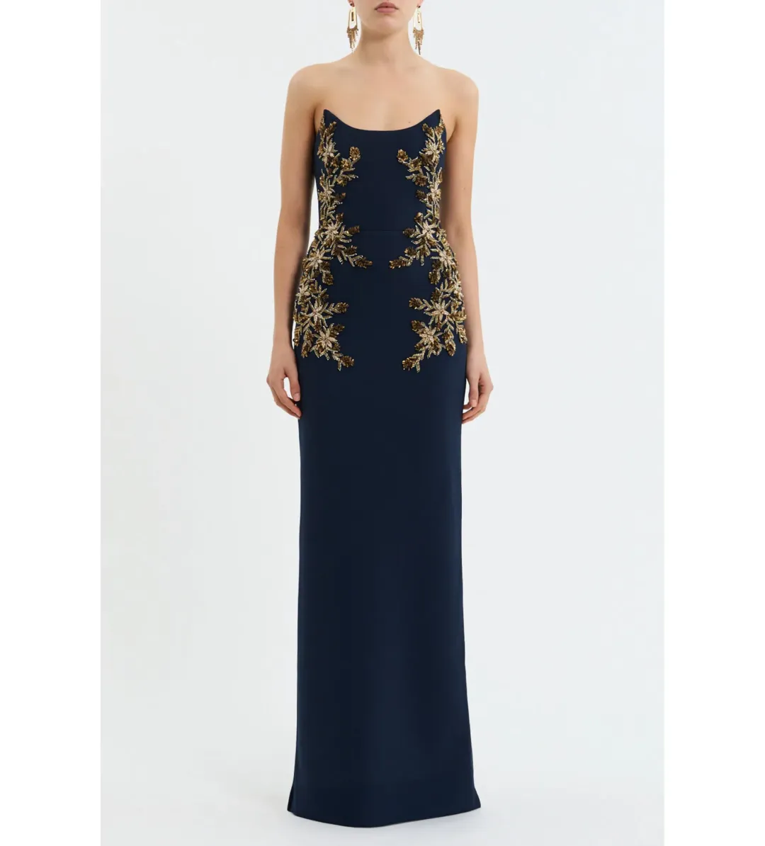 Rebecca Vallance Orla Gown Navy Size AU 6 for rent on The Volte - main image