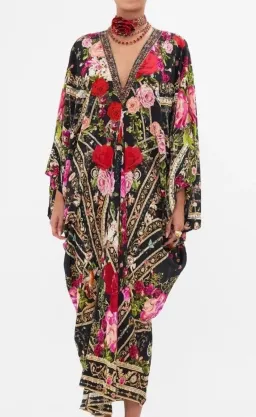Camilla Reservation For Love T Shape Long Kaftan One Size for rent on The Volte - image 2