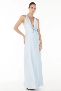Manning Cartell Charmed Cowl Slip Dress Dove Blue Size 8 for rent on The Volte - image 2