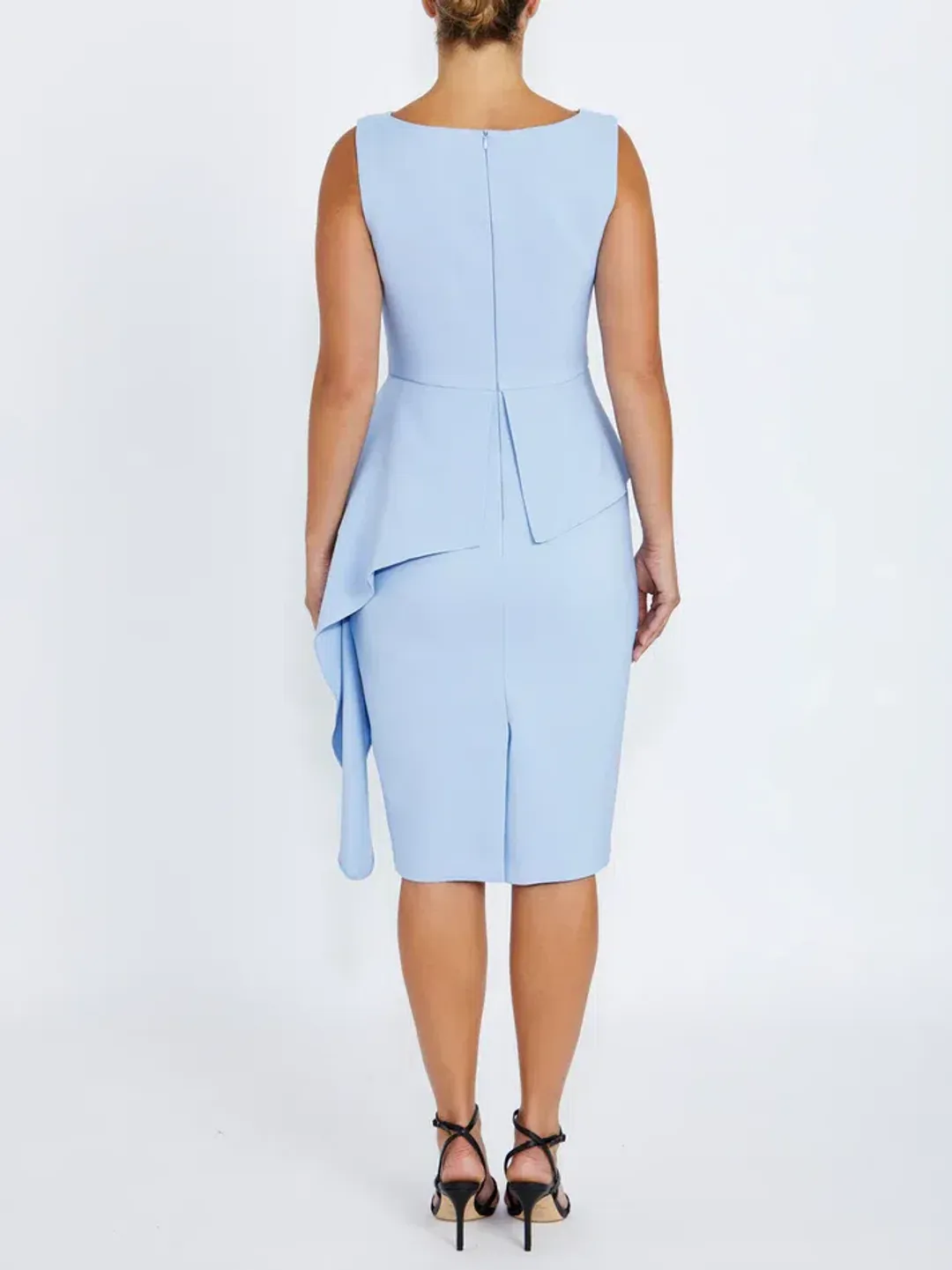 Anthea Crawford Marcia Dress Blue Size 12 for rent on The Volte - main image