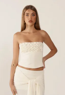 Ance Gria Jude Ivory Set Cream Size 8 for rent on The Volte - image 3