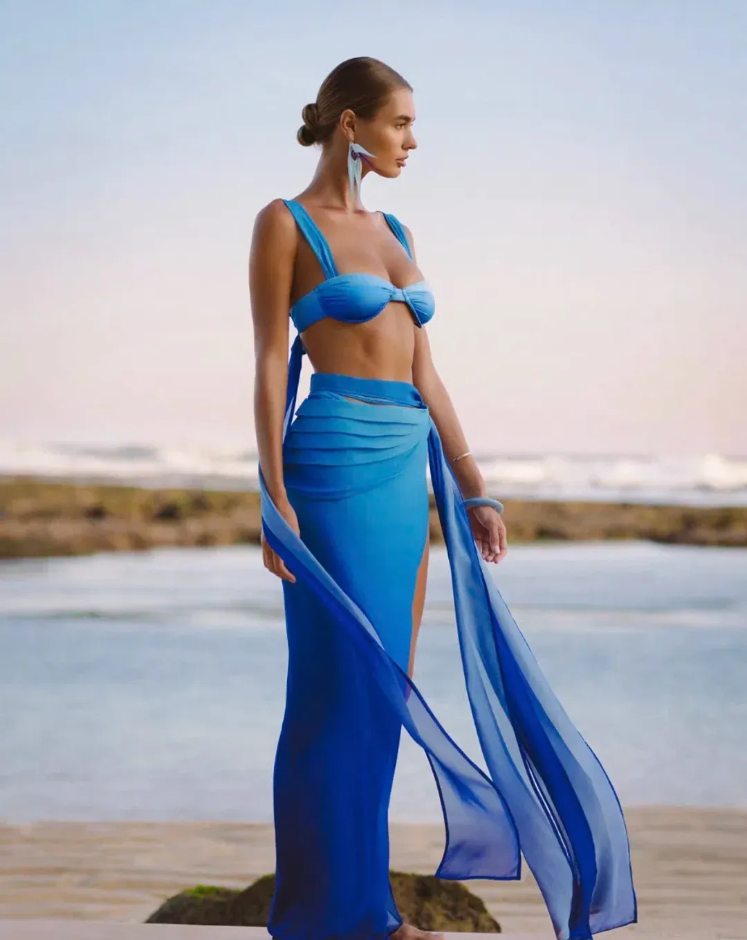 Mauve London Blue Ombre Set Size S/M for rent on The Volte - main image