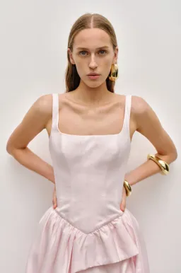 Aje Alani Gown Pink Size 6 for rent on The Volte - image 5