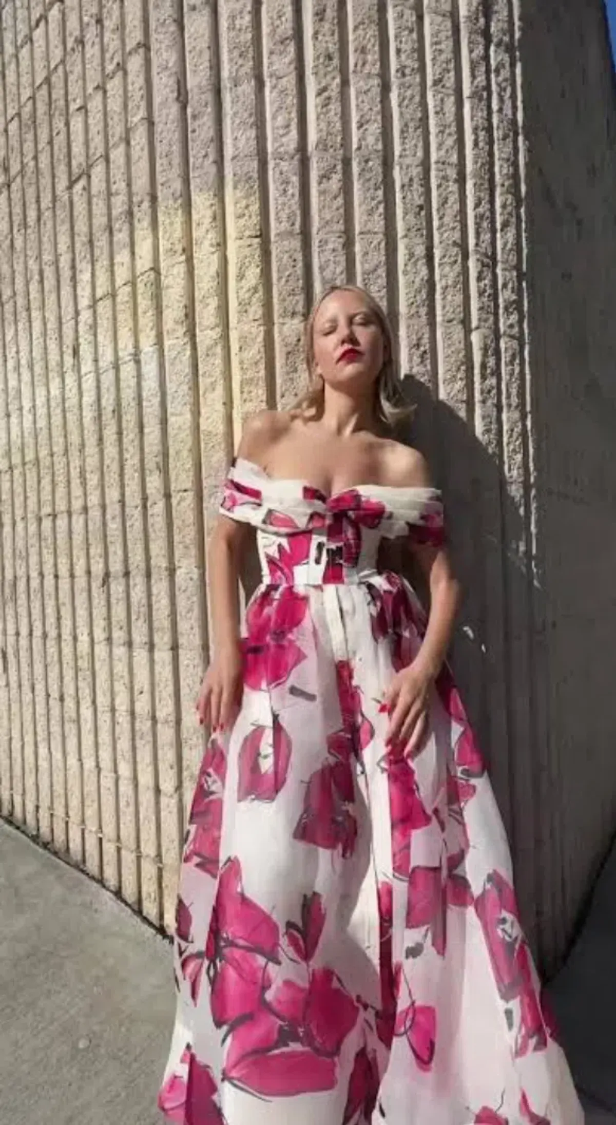 Aje Cordelia Corseted Maxi Dress Floral Pink in Size 8 - Image 2