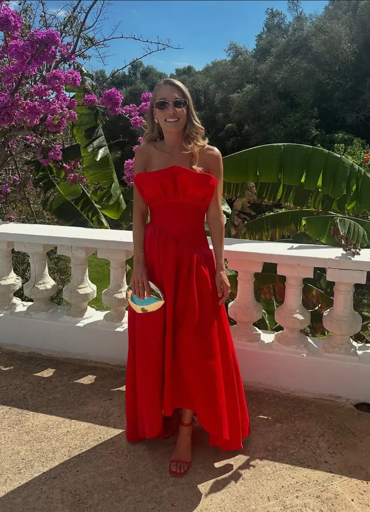 Elliatt Laurel Sleeveless Maxi Dress Red Size 12 for rent on The Volte - main image