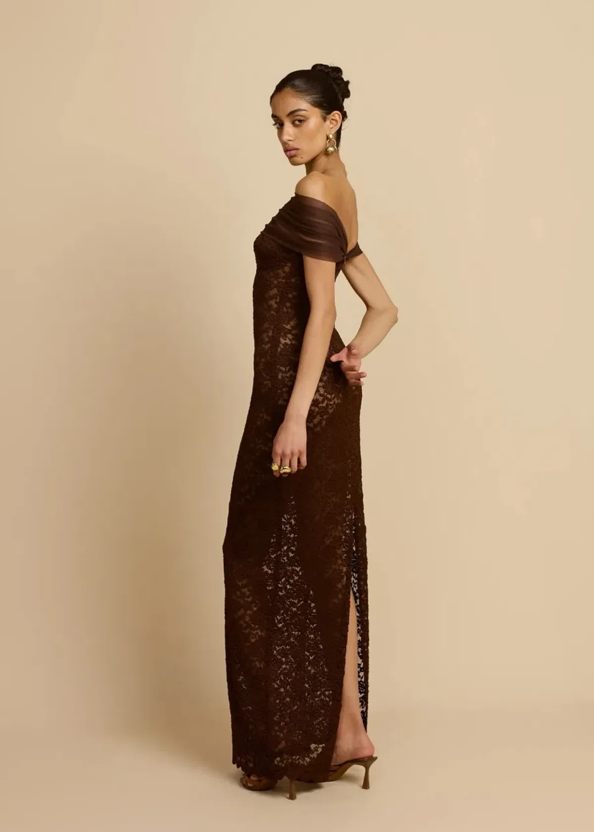 Arcina Ori Milana Dress in Chocolate Size S/AU8 - Image 7