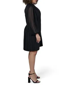 PINK DUSK-FEVERISH NIGHTS TUXEDO MINI DRESS for rent on The Volte - image 3