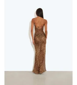 Rat and Boa Valentina Maxi Dress Leopard Print Size 8 for rent on The Volte - image 2