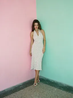Realisation Par Sadie Halter Midi Dress Petite Spot Size S / AU 8 for rent on The Volte - image 1
