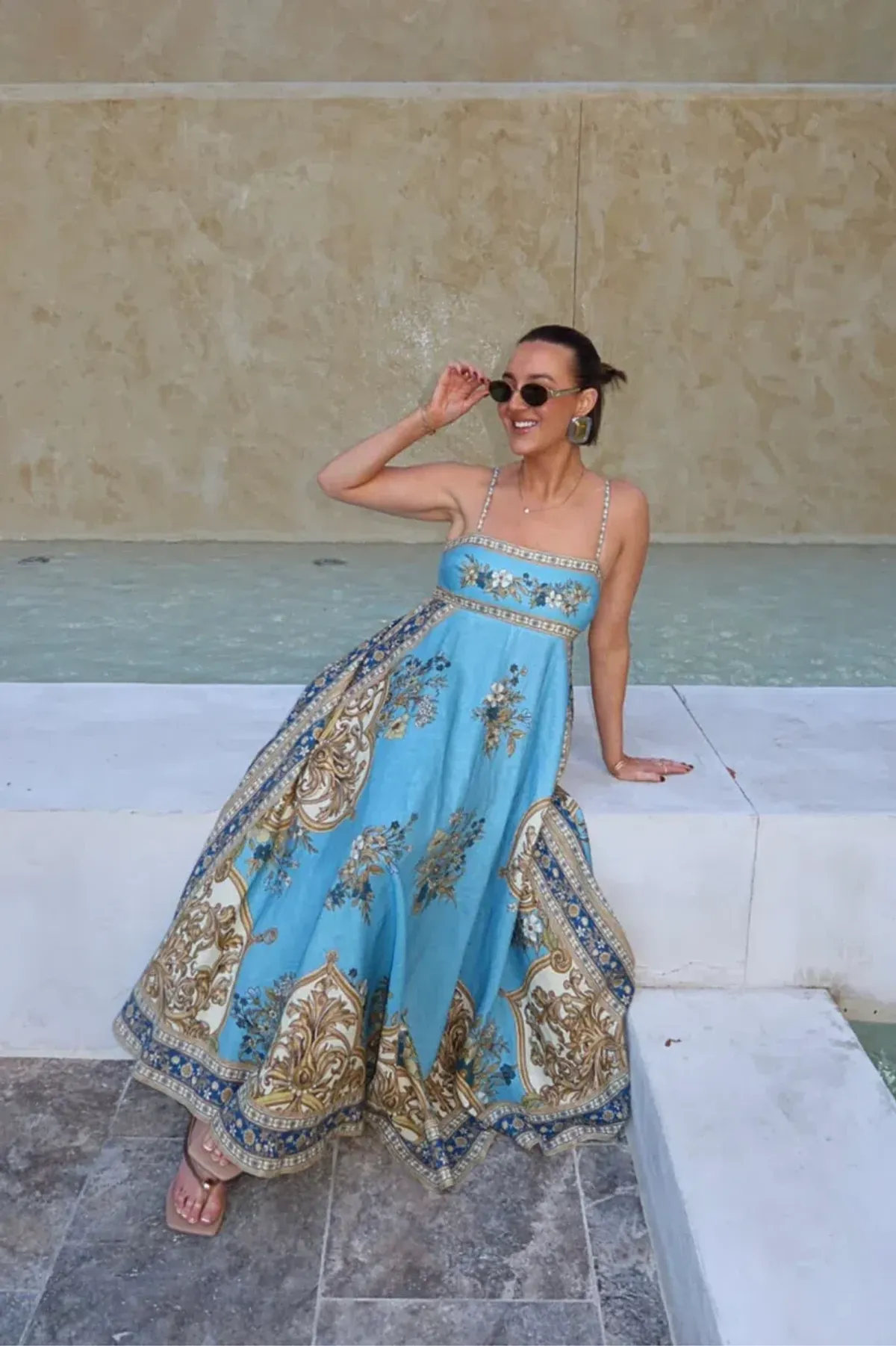 Alemais x La Sirena Exclusive Cassie Sundress Size 12 - Image 4