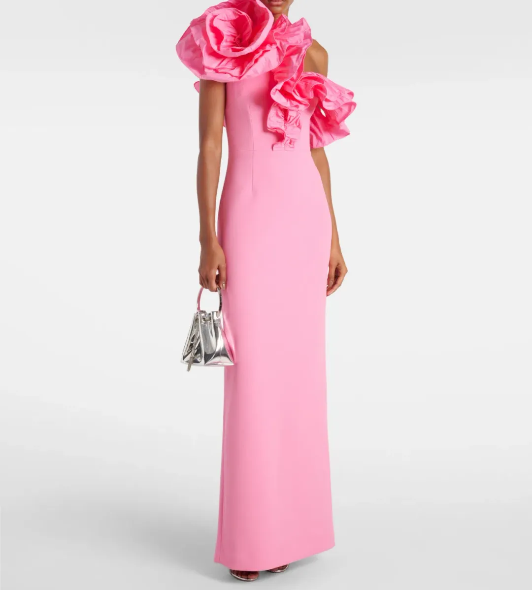 Rebecca Vallance Rosita Gown in Pink Size 10 for rent on The Volte - main image