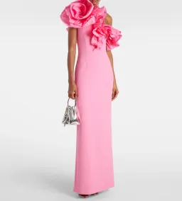 Rebecca Vallance Rosita Gown in Pink Size 10 for rent on The Volte - image 1